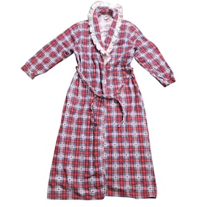 Womens Flannel Housecoat - Etsy