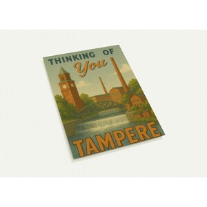 Cartoline d'epoca di Tampere - Pensando a te