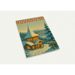 Cartões postais antigos de Rovaniemi