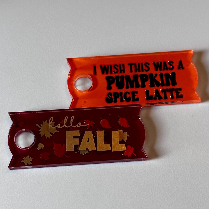 Stanley Cup Name Plates Seasonal Design Two Pack 40 & 30 OZ Etsy Canada