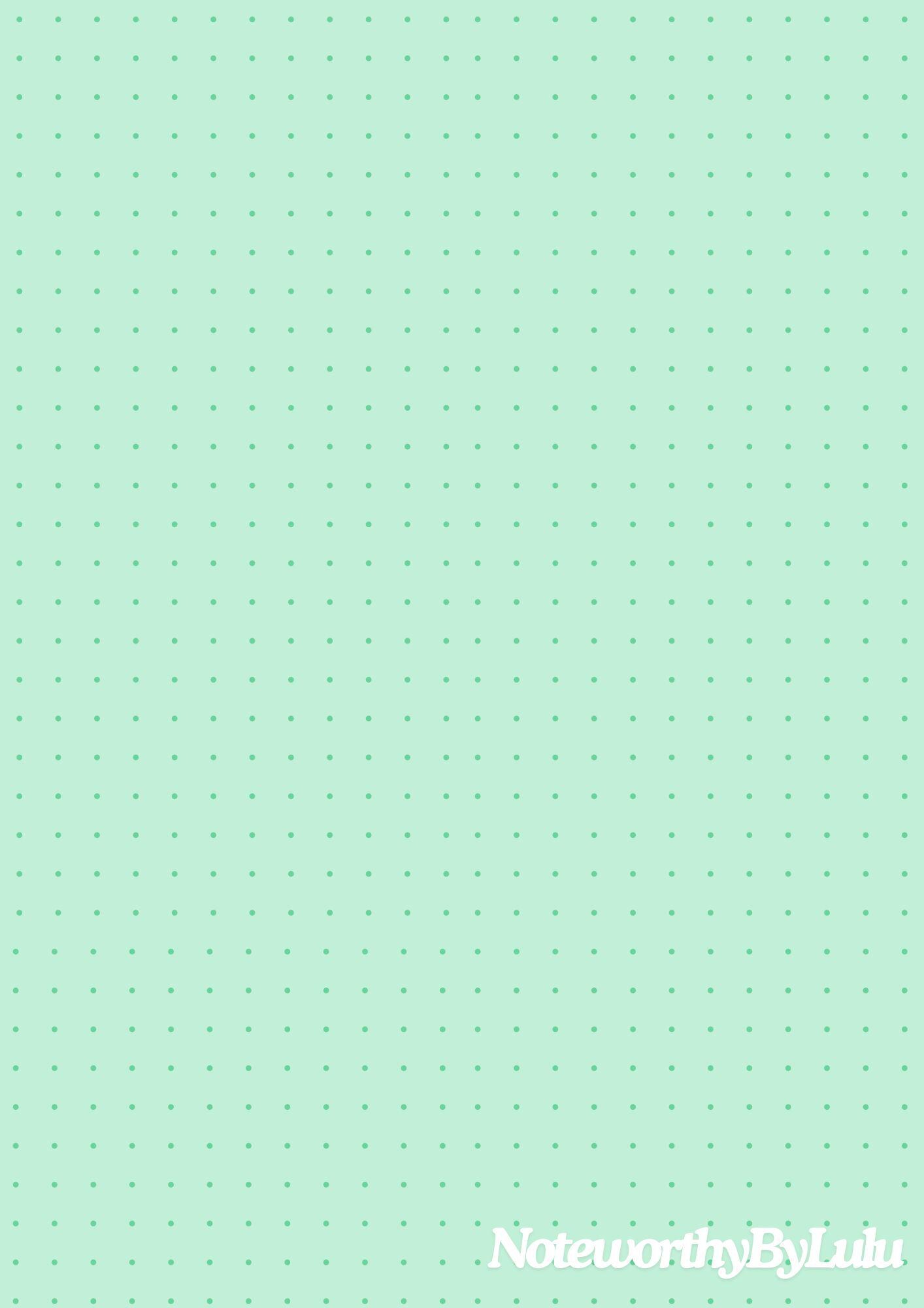 Pastel Dot Grid Template for Goodnotes, Notability, and More! - Etsy