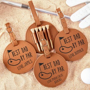 Meilleur papa par pair, porte té de golf, cadeau de golf personnalisé pour lui, pour grand-père, cadeau de golf pour la Saint-Valentin, anniversaire, cadeau pour papa, amateur de golf, joueur de golf