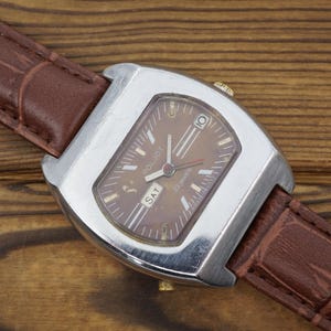 Vintage automatic Poljot 2627H 23 jewels self-winding mechanical men&#39;s watch USSR