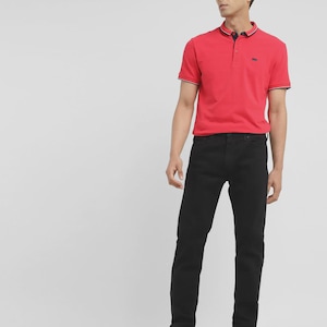 Levi&#39;s Men&#39;s 513 BlackSlim Straight Fit Mid Rise Jeans