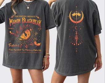 Manon Blackbeak Throne of Glass Shirt, From Now Until The Darkness Claims Us Tee, The Thirteen Shirts, Acotar Crescent City,Tog merch