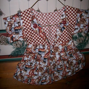 Cat Handmade Clothes Pin Bag