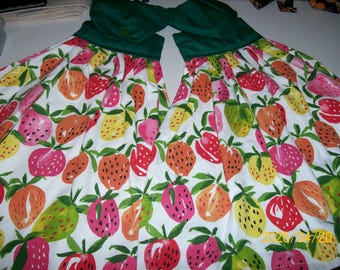 Juego de toallas de cocina colgantes con diseño de fresa