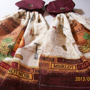 Wine Kitchen Towel Set