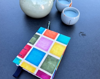 Colorful Travel Notebook: Handmade Lokta Paper Journal