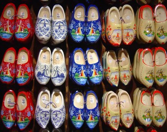 Dutch Shoes - Instant Digital Download, Wall Art, Home Decor, Office Decor