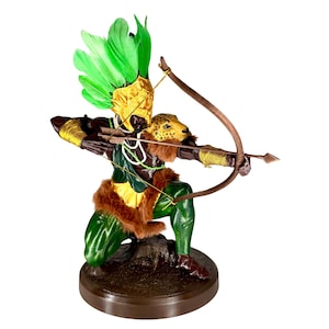 OXOSSI, Orixá, 26 cm, Umbanda, Statue figure, Sculpture, Camdomble. 画像 1