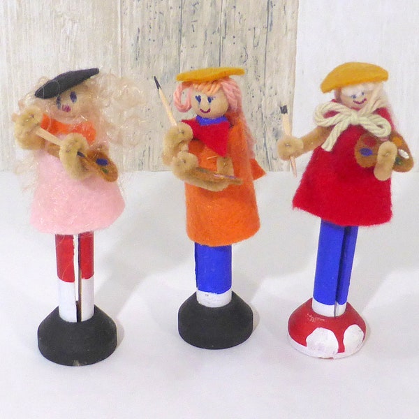 Clothespin Doll Etsy