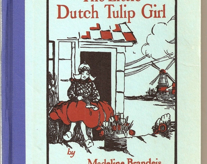 SALE the Little Dutch Tulip Girl Vintage Children's Book 1929 Black and White Phtos Etsy