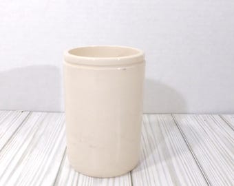 Cerámica vintage hecha en Inglaterra, decoración de cocina, estilo rústico, decoración neutra.