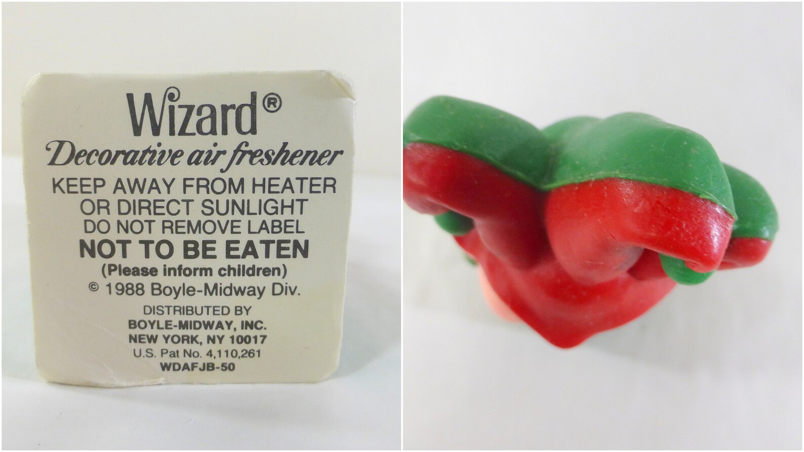 Vintage Wizard Decorative Air Freshener Christmas Jack in the Etsy