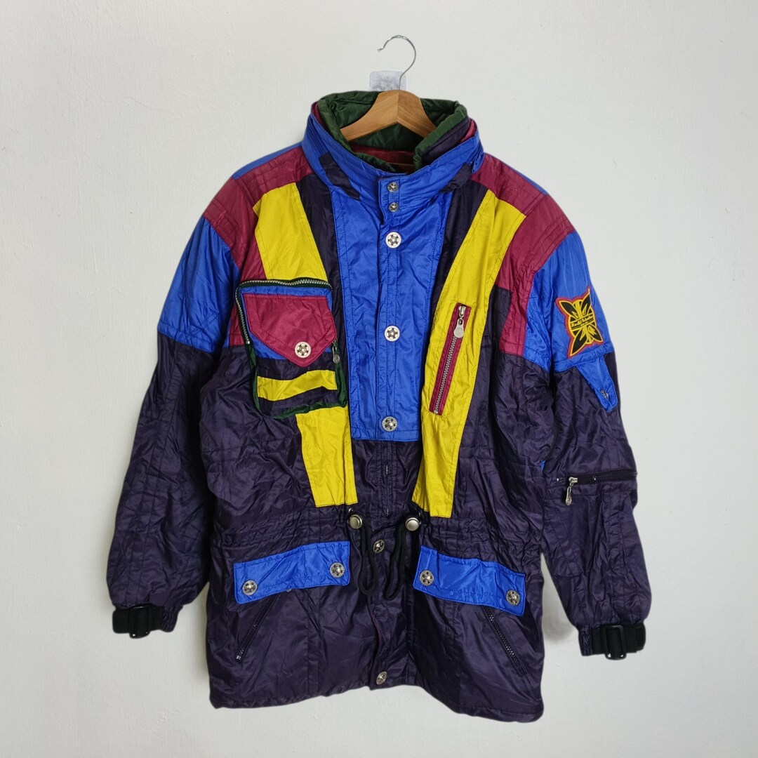 Vintage 90's Designer Rudolph Valentino Sport Club Medium Vintage