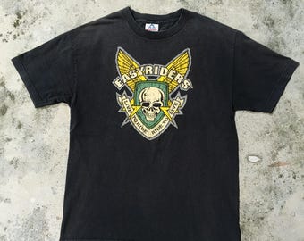 EASYRIDERS Shirt 1994 Ghostrider Las Vegas Motorcycle Biker Bike T
