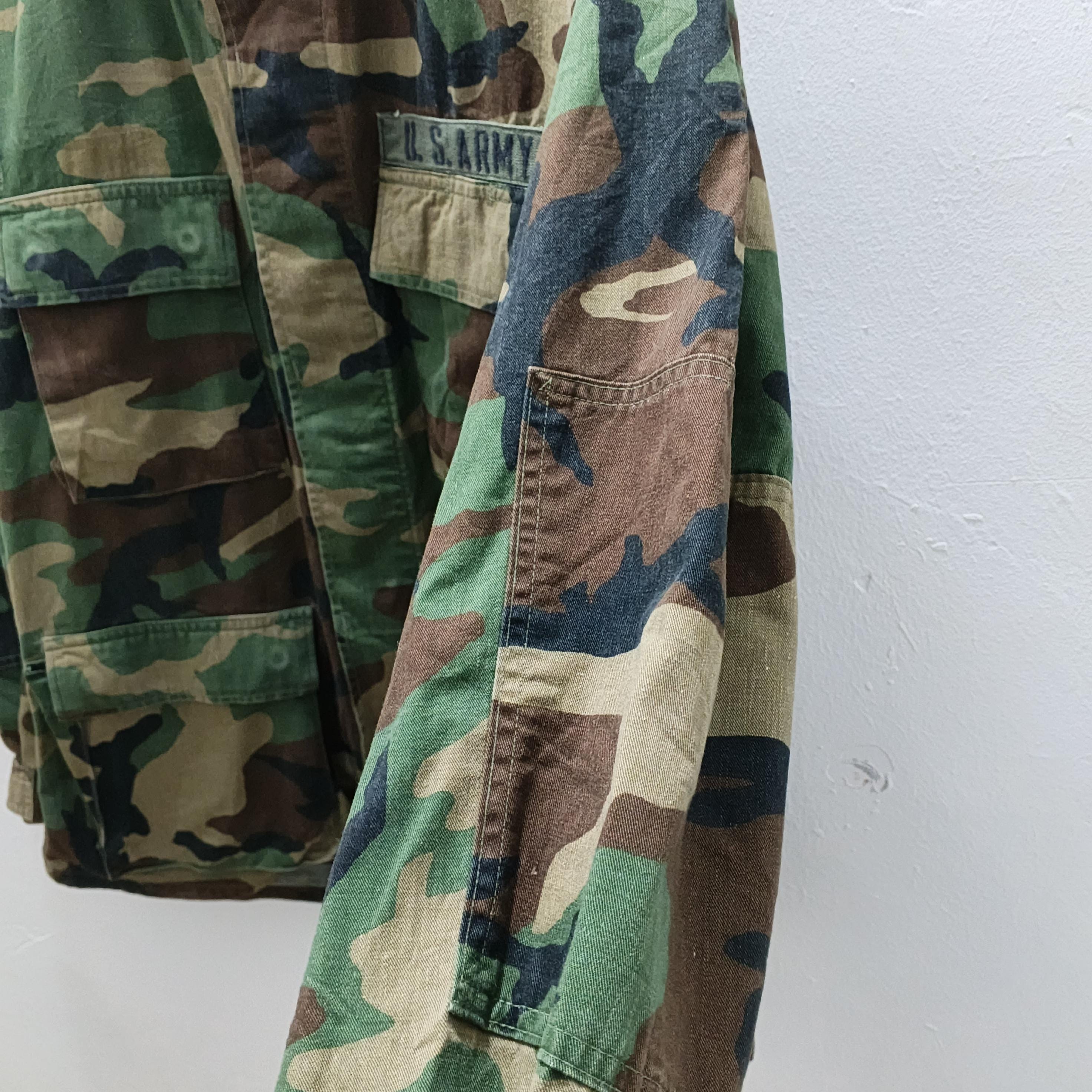 Vintage 80's US Army M81 Woodland Camouflage BDU Jacket - Etsy