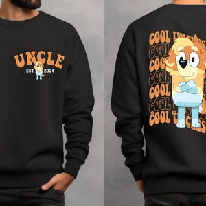 Blue Custom Cool Uncle Club Shirt Custom Since Tee Family Matching Shirt Birthday Party Shirt Blue Uncle Rad Shirt Aunt Uncle Matching Tees