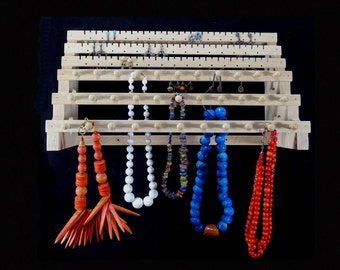 Made in USA  Hanging Earring and Necklace Holder Jewelry Storage Jewelry Organizer Jewelry Display