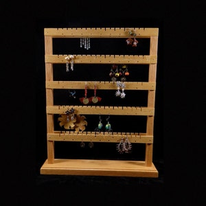 Made in USA Double Sided Medium Standing Earring Holder Earring Tree Earring Storage Earring Organizer Earring Display