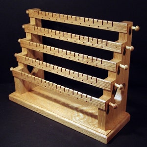Made in USA Medium Flush Standing Earring Earring Storage Earring Display Earring  Holder Earring Tree with Pegs for Extra Storage