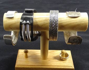 Made in USA Mens Jewelry Holder Watch Holder Cuff Holder Ring Holder