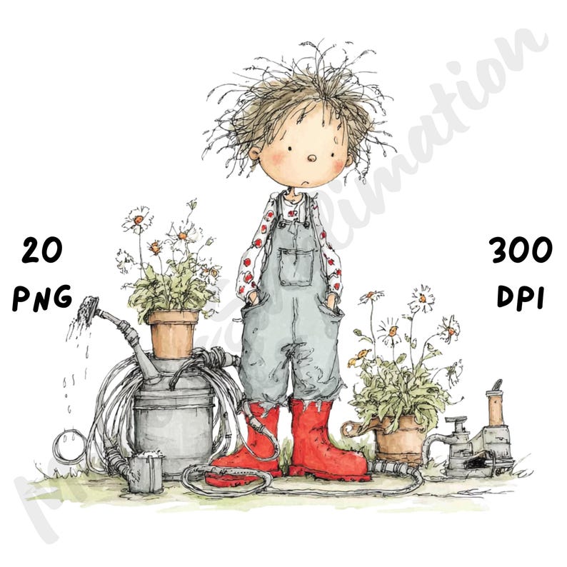 Father's Day Funny Dad Whimsical Clipart, Happy Father PNG, Family ...