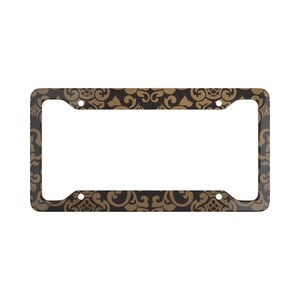 Vintage design License Plate Frame
