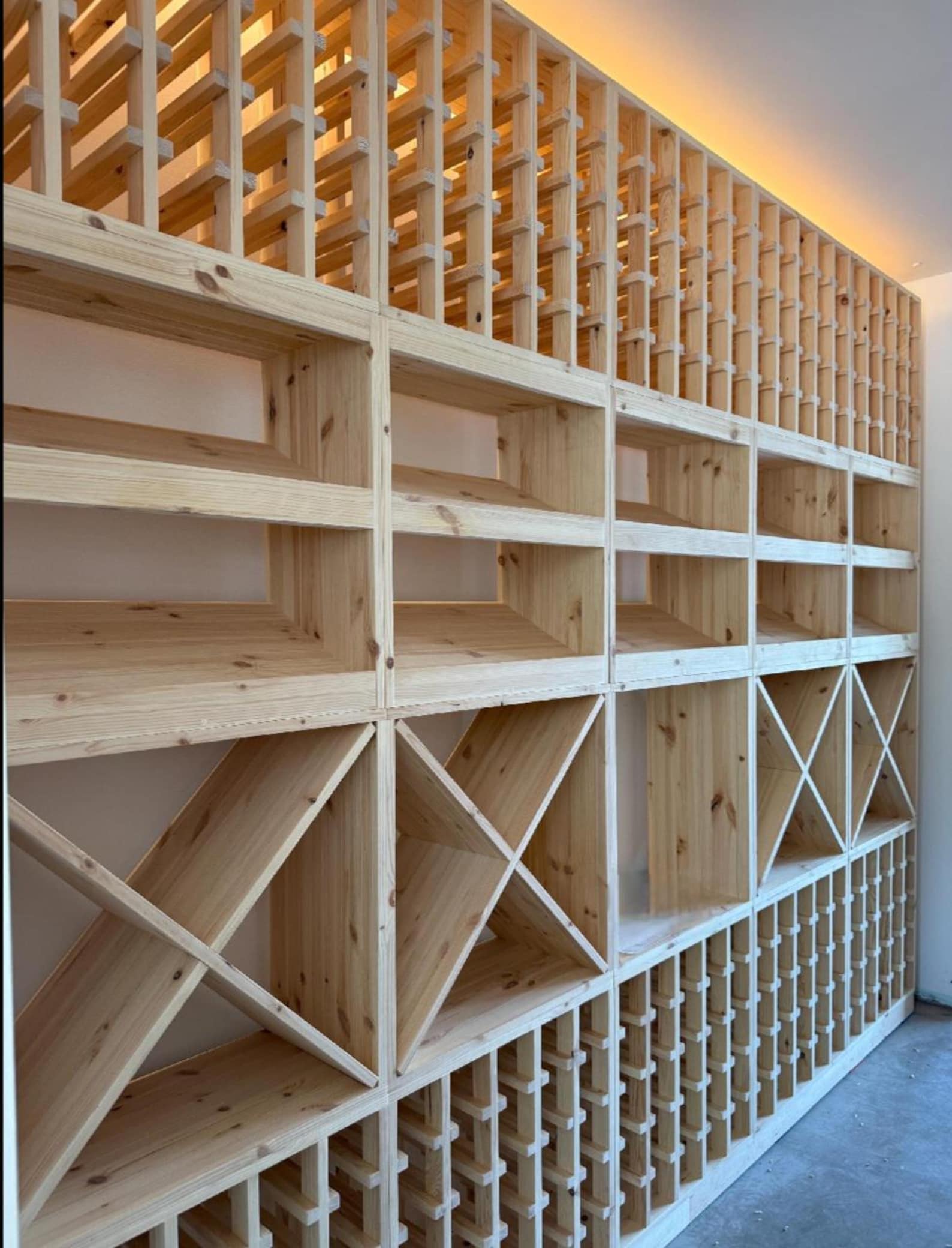 Modular Bespoke Wine Cellar Racks / Wine Storage - Etsy UK