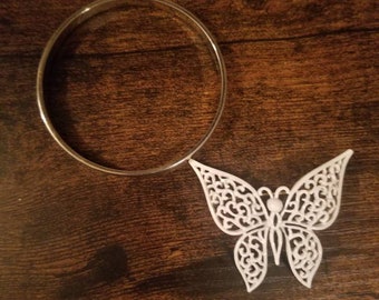 Pulsera esclava Trafari vintage de oro