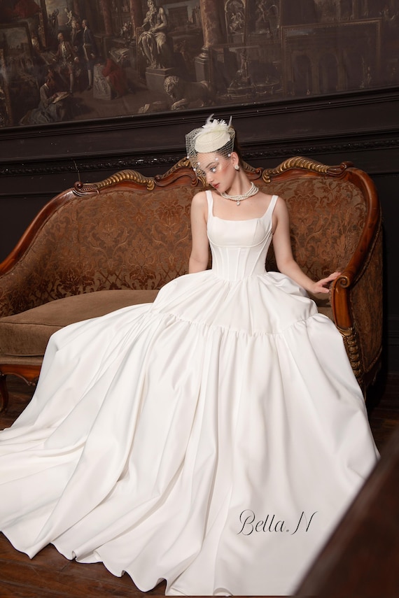 strapless open back dress Cream And Pink Floral Print Corset Dress | Purple Door main image 1