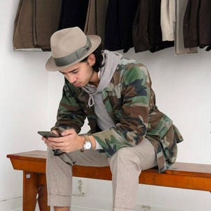 ALL SIZES Camo Jacket Vintage Army Jacket Military Issued Button Down Shirt Jacket