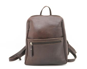 Tignanello Vintage Caramel Color Soft Leather Backpack - Etsy display picture 1