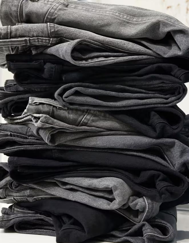 Levi Jeans Vintage Denim Black Charcoal CUSTOM-FIT All SIZES