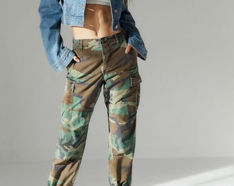 Vintage Camo Pants All Sizes Surplus Authentic Military Reclaimed