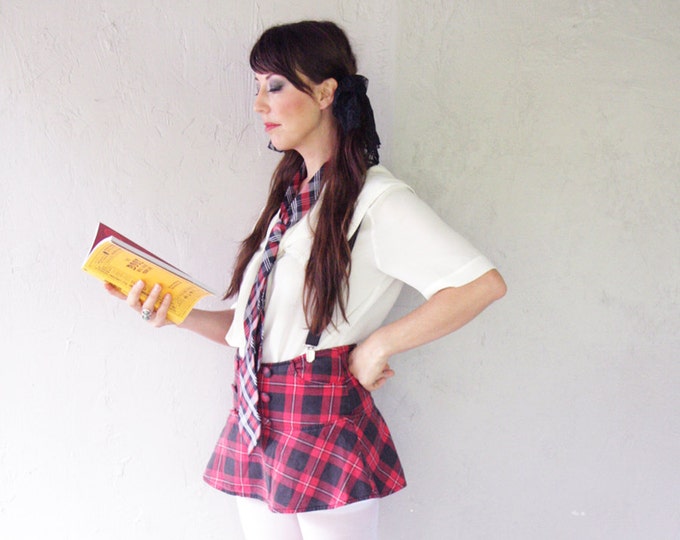 Schoolgirl Costume / Sexy School Girl Halloween Costume / Adult
