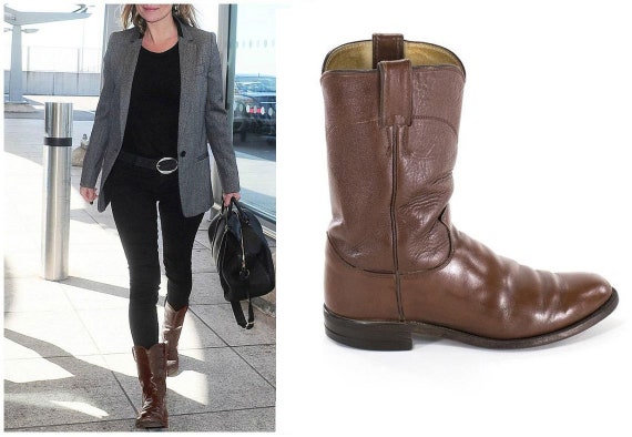 flat heeled cowboy boots