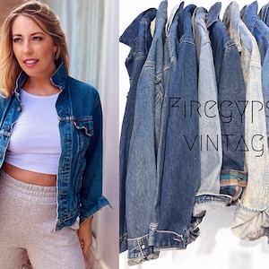 Vintage Denim LEVI Jean Jacket Made In the USA All Sizes