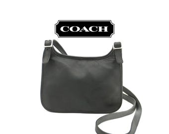Vintage Black Coach Bag ~ Coach Vintage '99 Mimosa Zip Crossbody