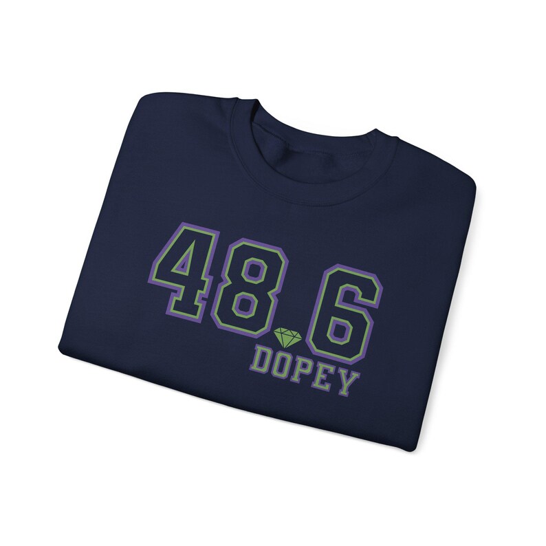 Dopey Challenge 48 6 Miles Sweatshirt, Running Motivation Sweatshirt, Unisex Crewneck, RunDisney Gift, Recovery Apparel, Personalize image 7