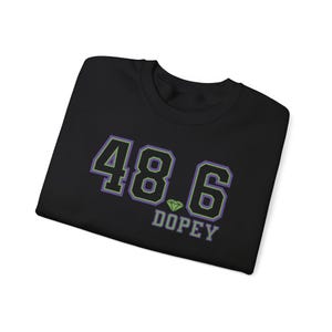 Dopey Challenge 48 6 Miles Sweatshirt, Running Motivation Sweatshirt, Unisex Crewneck, RunDisney Gift, Recovery Apparel, Personalize image 4