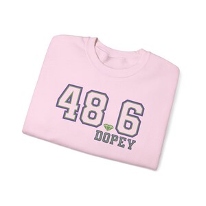 Dopey Challenge 48 6 Miles Sweatshirt, Running Motivation Sweatshirt, Unisex Crewneck, RunDisney Gift, Recovery Apparel, Personalize image 8