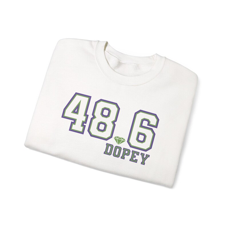 Dopey Challenge 48 6 Miles Sweatshirt, Running Motivation Sweatshirt, Unisex Crewneck, RunDisney Gift, Recovery Apparel, Personalize image 3