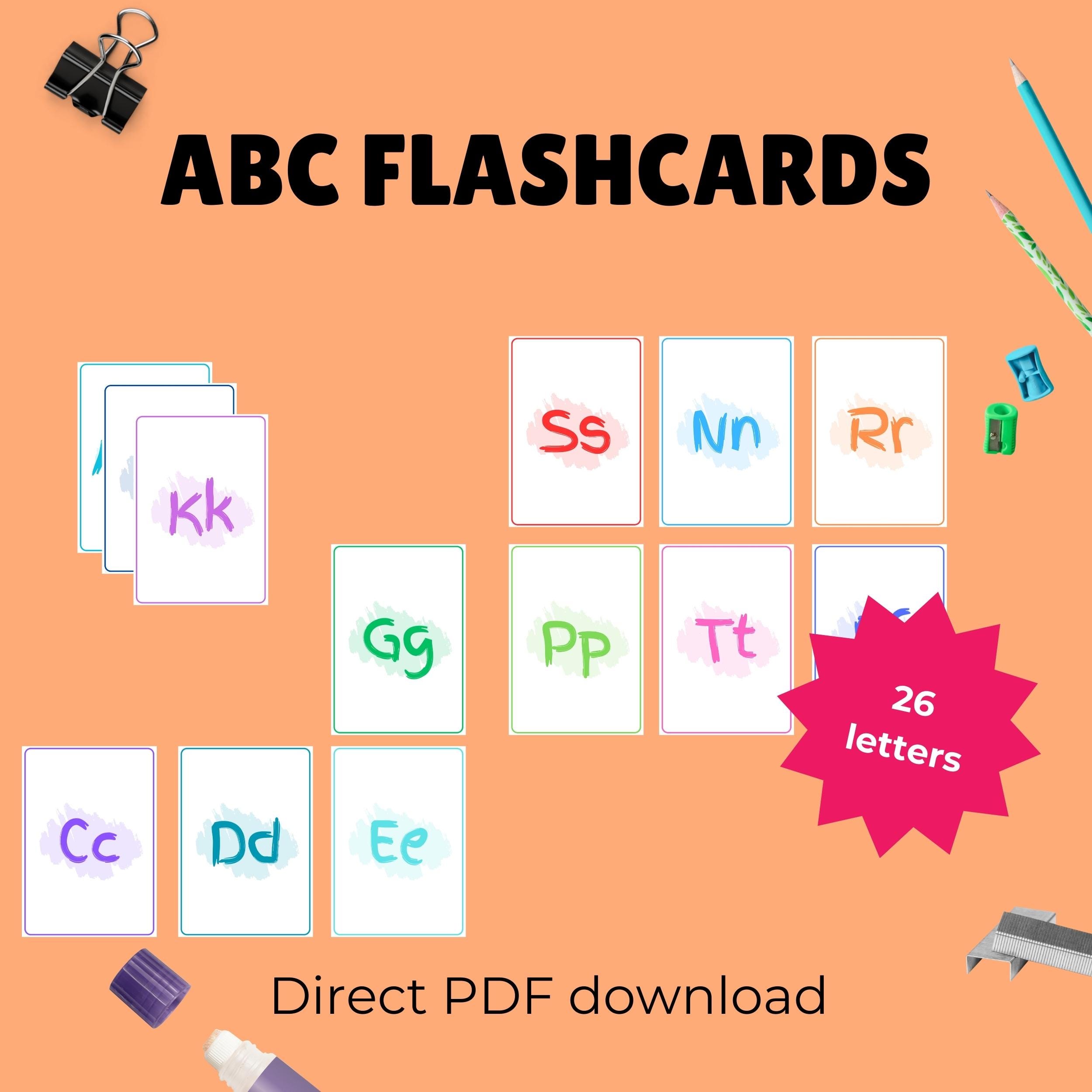 Printable Flashcards Alphabet Flashcards ABC Flashcards Printable Flashcards Alphabet Flashcards ABC Flashcards
