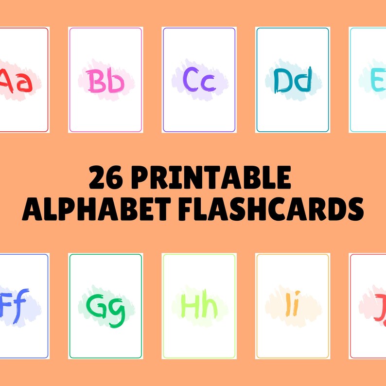 Printable Flashcards Alphabet Flashcards ABC. Flashcards