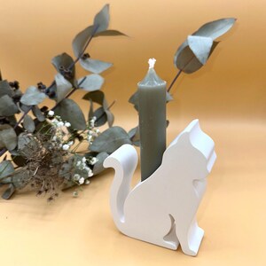 猫のキャンドルホルダー |猫 |レイシンギフトのアイデア