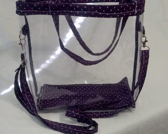 Clear Vinyl Tote