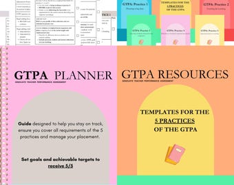 GTPA Planner & Templates Bundle