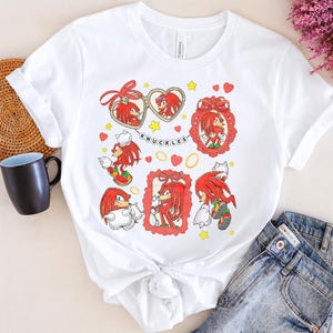 Sonic the Hedgehog Shirt, Sonic and Friend Shirt, Sonic Tails Shirt, Sonic Group Matching Shirt, Shadow the Hedgehog Party Shirt C1HA05-3